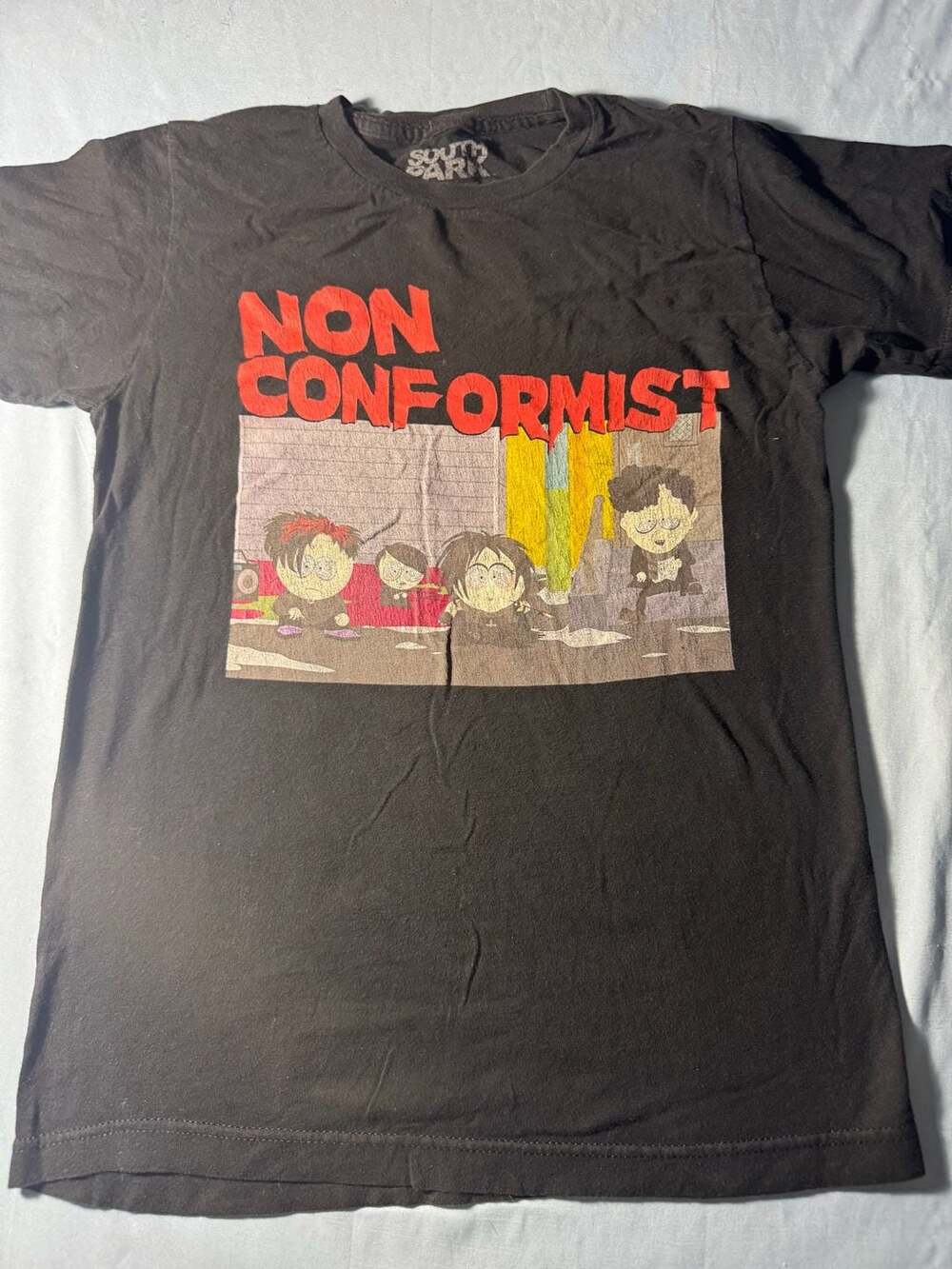 South Park Non Conformist T-Shirt Size S Black